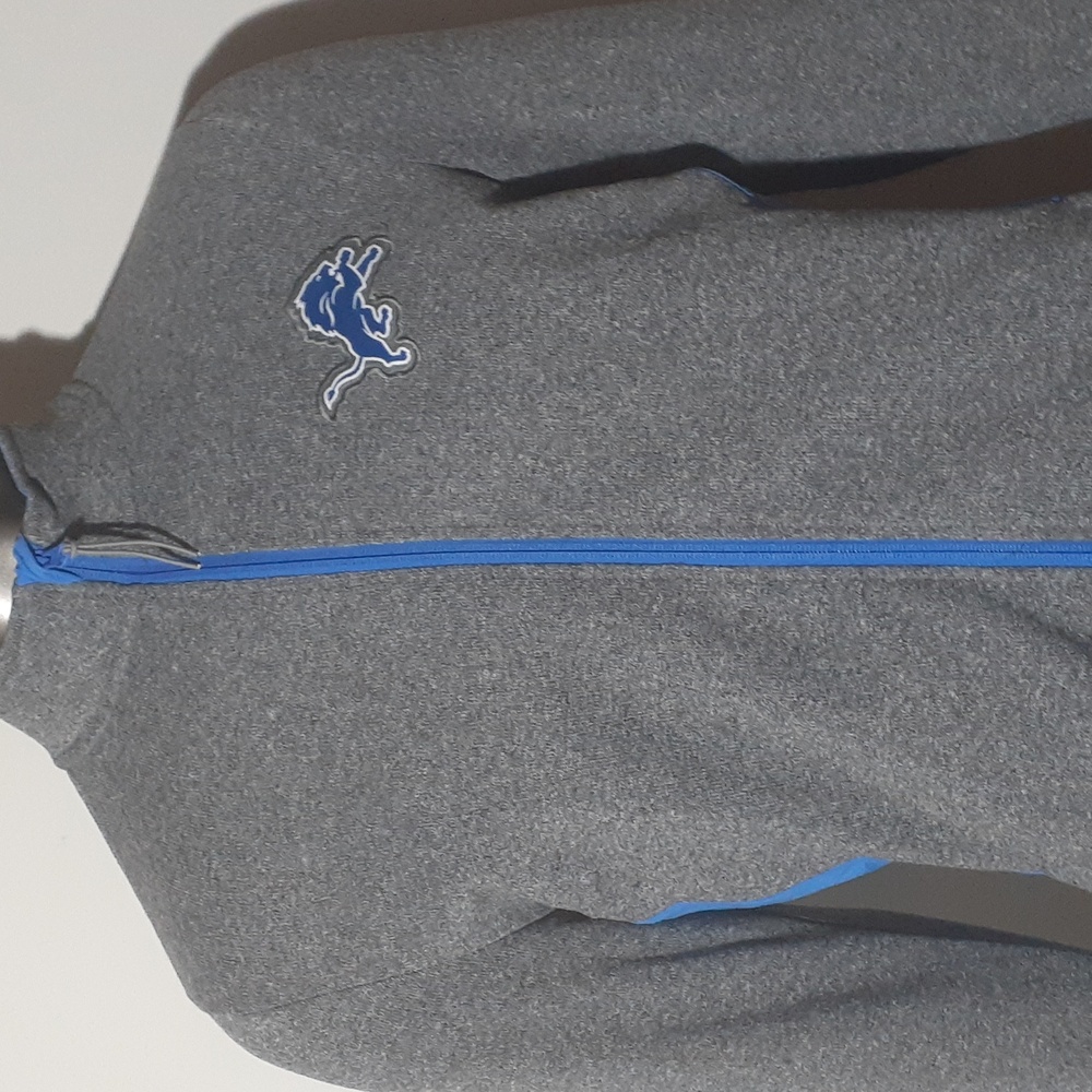 NWT Women's Detroit Lions Full Zip Down Lightweight Jacket - Various Sizes - Picture 2 of 8